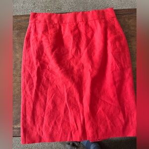 J Crew Baird McNutt Irish linen skirt - size 6